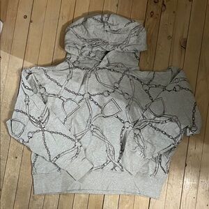 Ralph Lauren chain/equestrian pattern hoody
